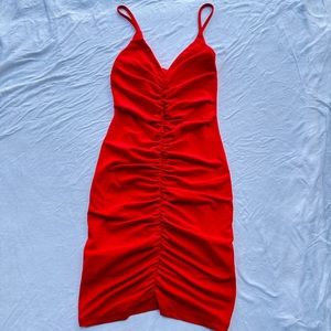 SHEIN Cherry red dress (XS)❤️
